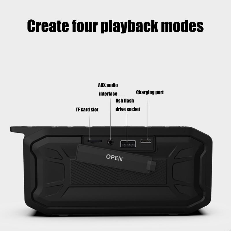 Portable Bluetooth Speaker Waterproof Ipx7 - Altavoz inalámbrico Compatible con 5.0 IPX7