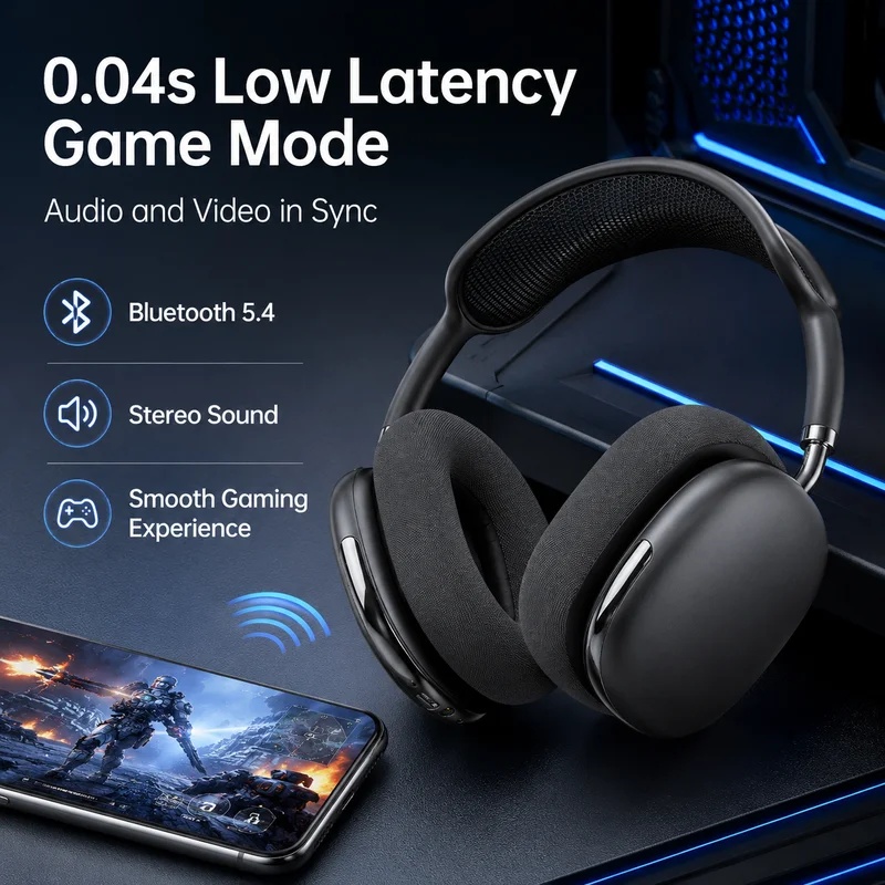 Auriculares inalámbricos Bluet - Anc Wireless Over Ear Headphones reseña y precio
