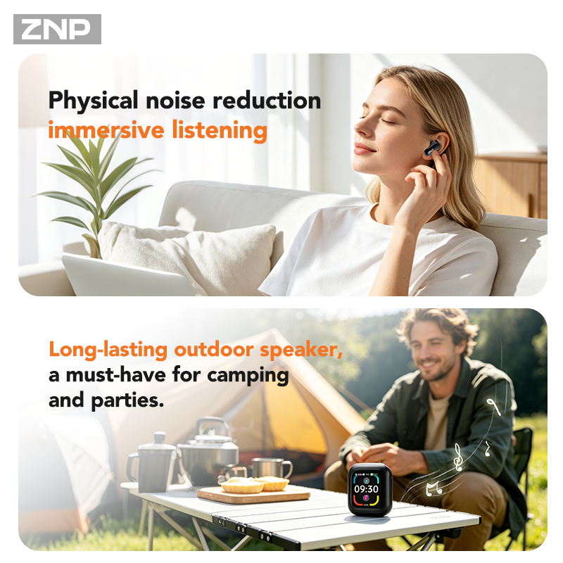 Audífonos Inalámbricos ZNP N04 - Headphones reseña y precio